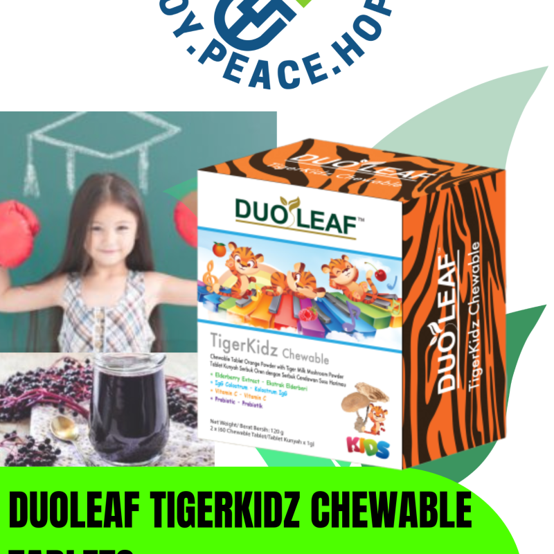 DUOLEAF™ TIGERKIDZ CHEWABLE (2x60s)