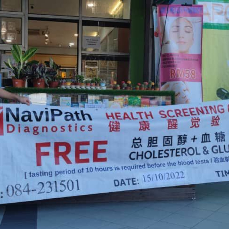 FREE HEALTH SCREENING COLLABORATION WITH NAVI PATH DIAGNOSTIC AND NUVIT DERMATOLOGY 1