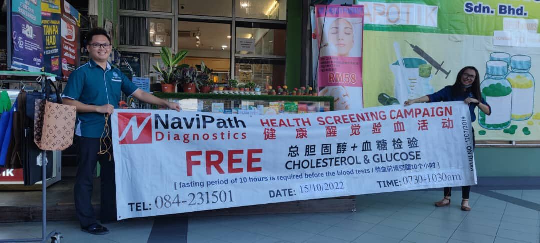 FREE HEALTH SCREENING COLLABORATION WITH NAVI PATH DIAGNOSTIC AND NUVIT DERMATOLOGY 1