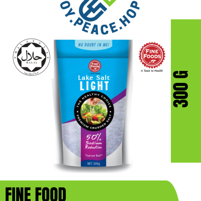 FINE FOODS Lake Salt Light Pouch (300g)