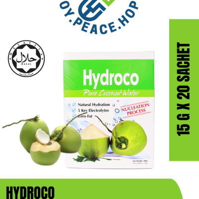 HYDROCO Pure Coconut Water 20sachet*15g (5 SACHET)